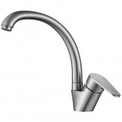 Смеситель для кухни Haiba HB41801-2 сталь