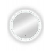 Зеркало Континент Planet White ЗЛП691 D 80 с подсветкой