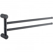 Полотенцедержатель Haiba HB8412-7 черный матовый