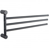 Полотенцедержатель Haiba HB8413-7 черный матовый