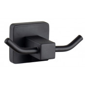 Крючок двойной Haiba HB8905-2 черный матовый