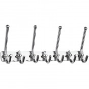 Планка с 7-ю крючками Haiba HB201-7 хром