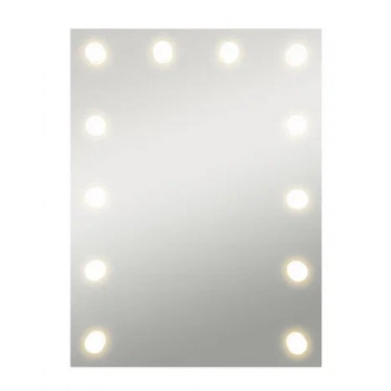 Зеркало гримерное Континент Бриджит ЗГП03 60х80 с подсветкой