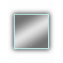 Зеркало Континент Trezhe medium ЗЛП2286 100х100 с подсветкой и подогревом
