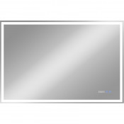 Зеркало Континент Mercury luxe ЗЛП971 100х70 с подсветкой, подогревом и часами