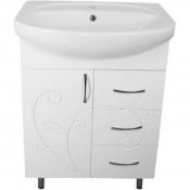 Тумба под раковину Style Line Эко Фьюжн ЛС-00002285 белый