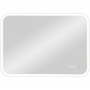 Зеркало Континент Demure luxe ЗЛП601 100х70 с подсветкой, подогревом и часами