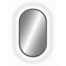 Зеркало Континент Prime standart ЗЛП1079 45х80 с подсветкой серый