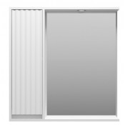 Зеркальный шкаф Brevita Balaton BAL-04090-01-Л белый