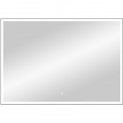 Зеркало Континент Frame black standart ЗЛП2305 90х70 с подсветкой