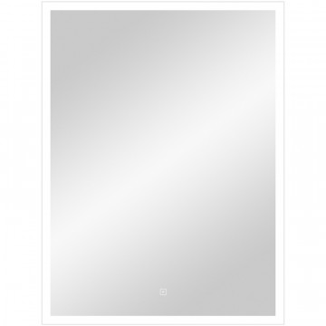 Зеркало Континент Frame white standart ЗЛП944 60х80 с подсветкой