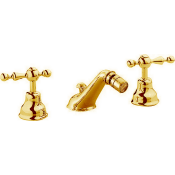 Смеситель для биде Cisal Arcana America AA00122024 золото