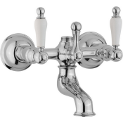 Смеситель для ванны Cisal Arcana Toscana TS00013021 хром/белый