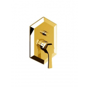 Смеситель с термостатом Cisal Cherie CE00210024 золото