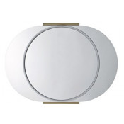 Зеркало Devon&Devon Scottie SCOTTIE-SP-CR/OTSATP профиль матовая латунь, рама Cream