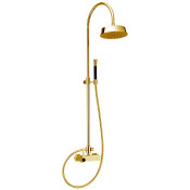 Душевая система Cisal Cherie CH0040547C золото/черный