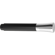 Душевая лейка Cisal Cherie DS01420021 хром/черный