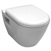 Унитаз подвесной Serel Smart SM15 с сиденьем-микролифт белый