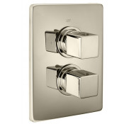 Смеситель с термостатом Cisal Cubic CU01810021F никель