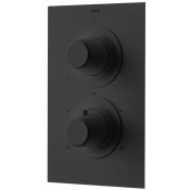 Смеситель с термостатом Cisal Vita VI00220040 черный матовый