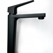 Смеситель для раковины Paini Bari RTYO205LL черный матовый