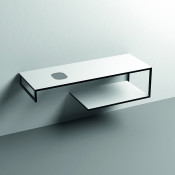 Консоль под раковину Kerasan Louise 9322k6 140 белый матовый