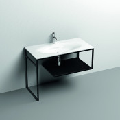 Консоль под раковину Kerasan Shape 9333K1 102х52 черный матовый