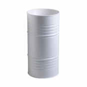 Раковина напольная Kerasan Artwork Barrel 474330 белый матовый