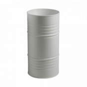 Раковина напольная Kerasan Artwork Barrel 474359 grigio matt