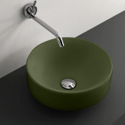 Раковина накладная Kerasan Cento 355811 35 verde muschio