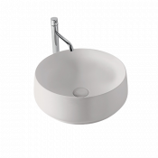 Раковина накладная Kerasan F10 460459 серый матовый