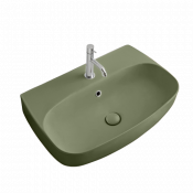 Раковина накладная Kerasan Nolita 534111*1 60х45 verde muschio