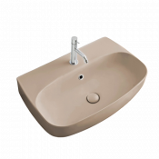 Раковина накладная Kerasan Nolita 534081*1 50х45 коричневый орех