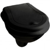 Унитаз подвесной Kerasan Retro 101504 nero черный