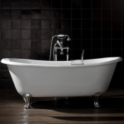 Ванна чугунная Devon&Devon Admiral 2MRADMIRALPDCRDD 182х81 белая