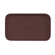 Раковина накладная Kerasan Tribeca 460275*0 Borgogna matt