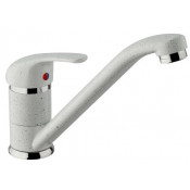 Смеситель для кухни Paini Jolly 6990573Z1KM белый опал