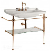 Консоль под раковину Kerasan Waldorf 9196K3br бронза