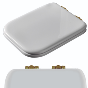 Комплект шарниров для сиденья Kerasan Waldorf R108A17 - шарниры для 4186 br бронза