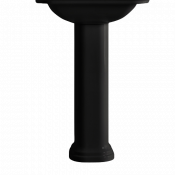 Пьедестал для раковин Kerasan Waldorf 417004 Nero lucido черный