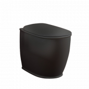 Унитаз напольный Artceram Atelier ATV002 17 00 черный матовый