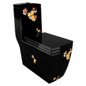 Унитаз-моноблок Arcus 050 черный мозаика HXY