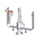 Механизм для сливного бачка Artceram Civitas HEA010 71 хром