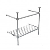 Консоль под раковину Artceram Civitas CIA005 71cr хром