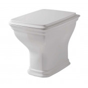 Унитаз напольный Artceram Civitas CIV002 01 00 белый/хром