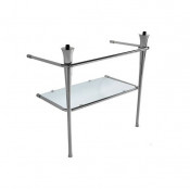 Консоль под раковину Artceram Civitas CIA009 71  хром