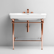 Консоль под раковину Artceram Civitas CIA009 77 rosa oro розовое золото