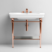 Консоль под раковину Artceram Civitas CIA008 77 rosa oro розовое золото