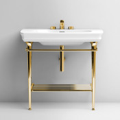 Консоль под раковину Artceram Civitas CIA008 73 oro золото