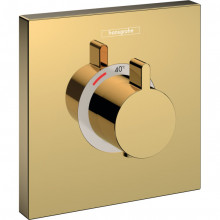 Смеситель для душа Hansgrohe ShowerSelect 15760990 с термостатом полированное золото